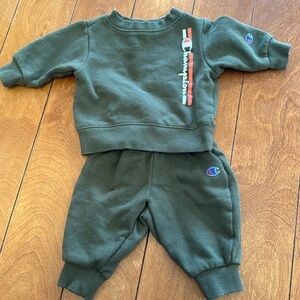Champion Baby Boy 2-Piece Sweatsuit - 0-3 Months